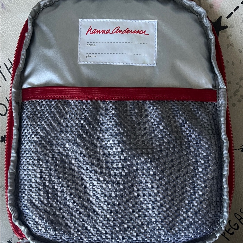 Hanna Andersson Mickey Mouse Kids Lunch Bag - Blue and Red - Picture 3 of 6